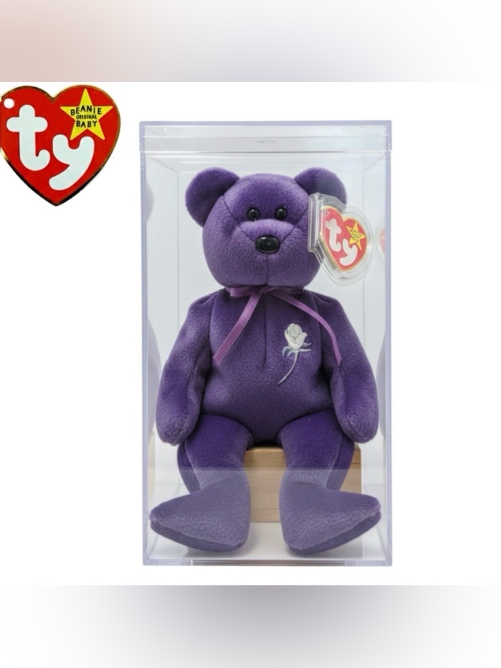 MWMT‼️ Ty Beanie Baby Princess Diana 1997, Limited Edition, 1965(KR) w/ERRORS